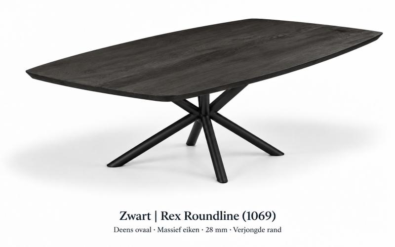 Deens ovale eiken eettafel &ndash; zelf samenstellen